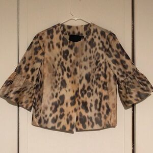 Carlisle leopard print jacket